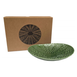 Jo Luping Design Porcelain Bowl, Kina Green, 24cm