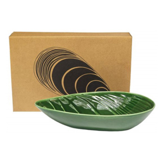 Jo Luping Design Porcelain Bowl, Mussel Green, 25cm