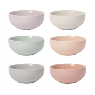 Now Designs Pinch Bowls, Cloud, Set of 6