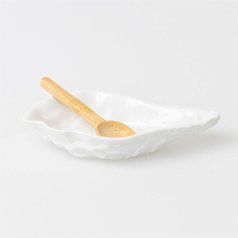 Räder Porcelain Ouster Shell Bowl & Spoon - Image 2
