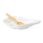 Räder Porcelain Ouster Shell Bowl & Spoon