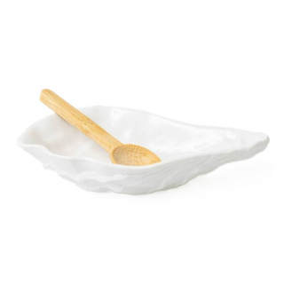 Räder Porcelain Ouster Shell Bowl & Spoon