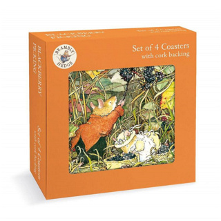 Museums & Galleries Coasters, Blackberry Picking, Set of 4