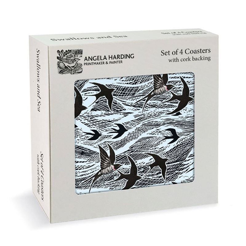 Museums & Galleries Coasters, Swallows & Sea, Set of 4 - Image 2