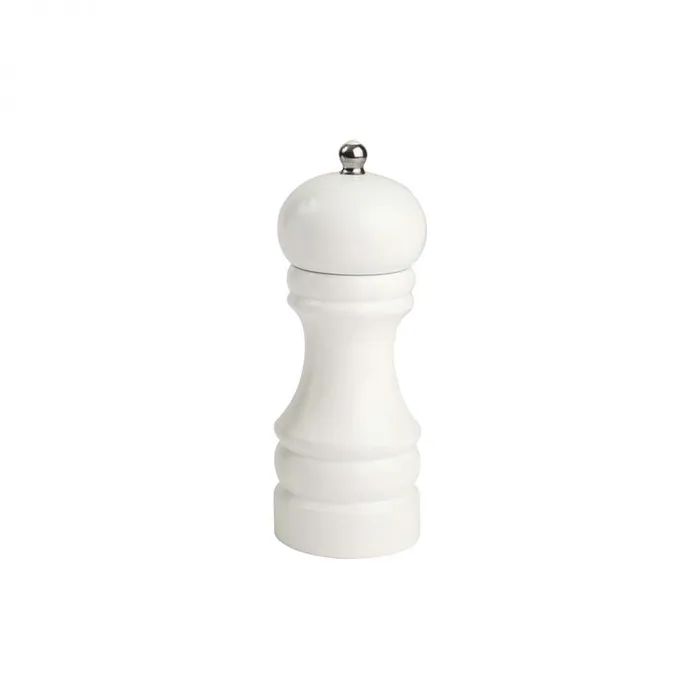 T&G Capstan Pepper Mill, White,150mm - Image 2