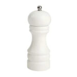 T&G Capstan Pepper Mill, White,150mm