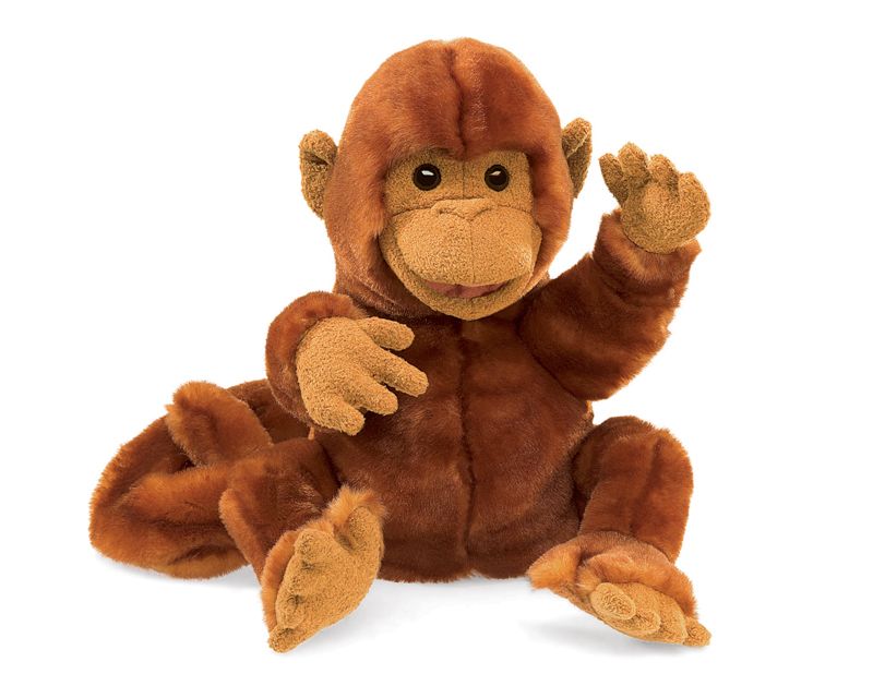 Folkmanis Puppet: Classic Monkey Puppet - Image 2