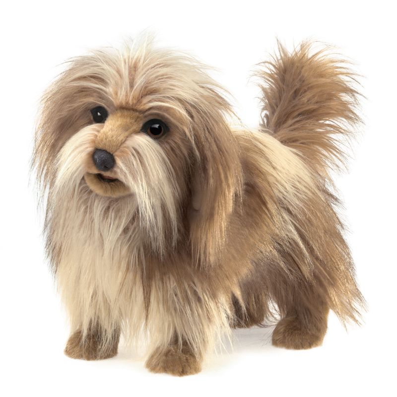 Folkmanis Puppet: Shaggy Dog Puppet - Image 2