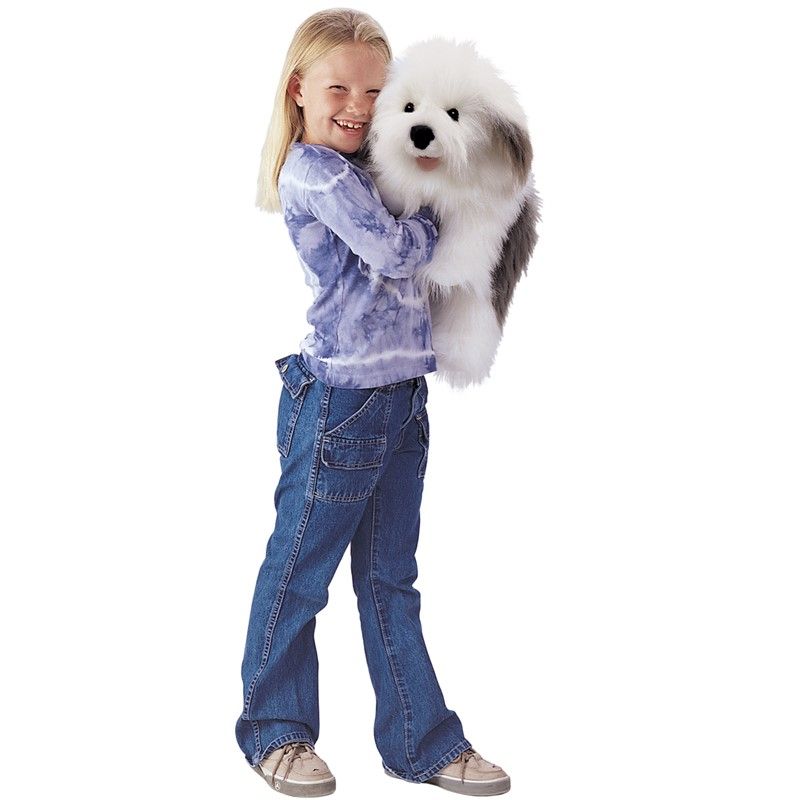 Folkmanis Puppet: Sheepdog Puppet - Image 3