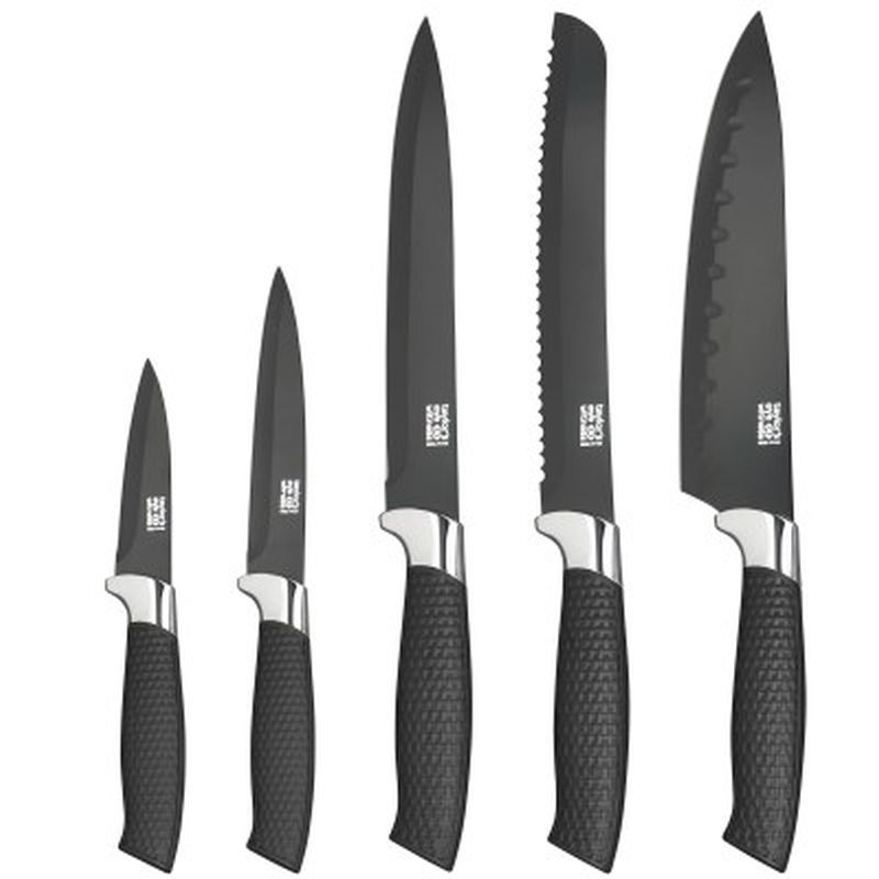 Taylors 5pc Magnetic Knife Block Set - Image 3