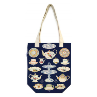 Cavallini & Co Tote Bag: Tea Vintage