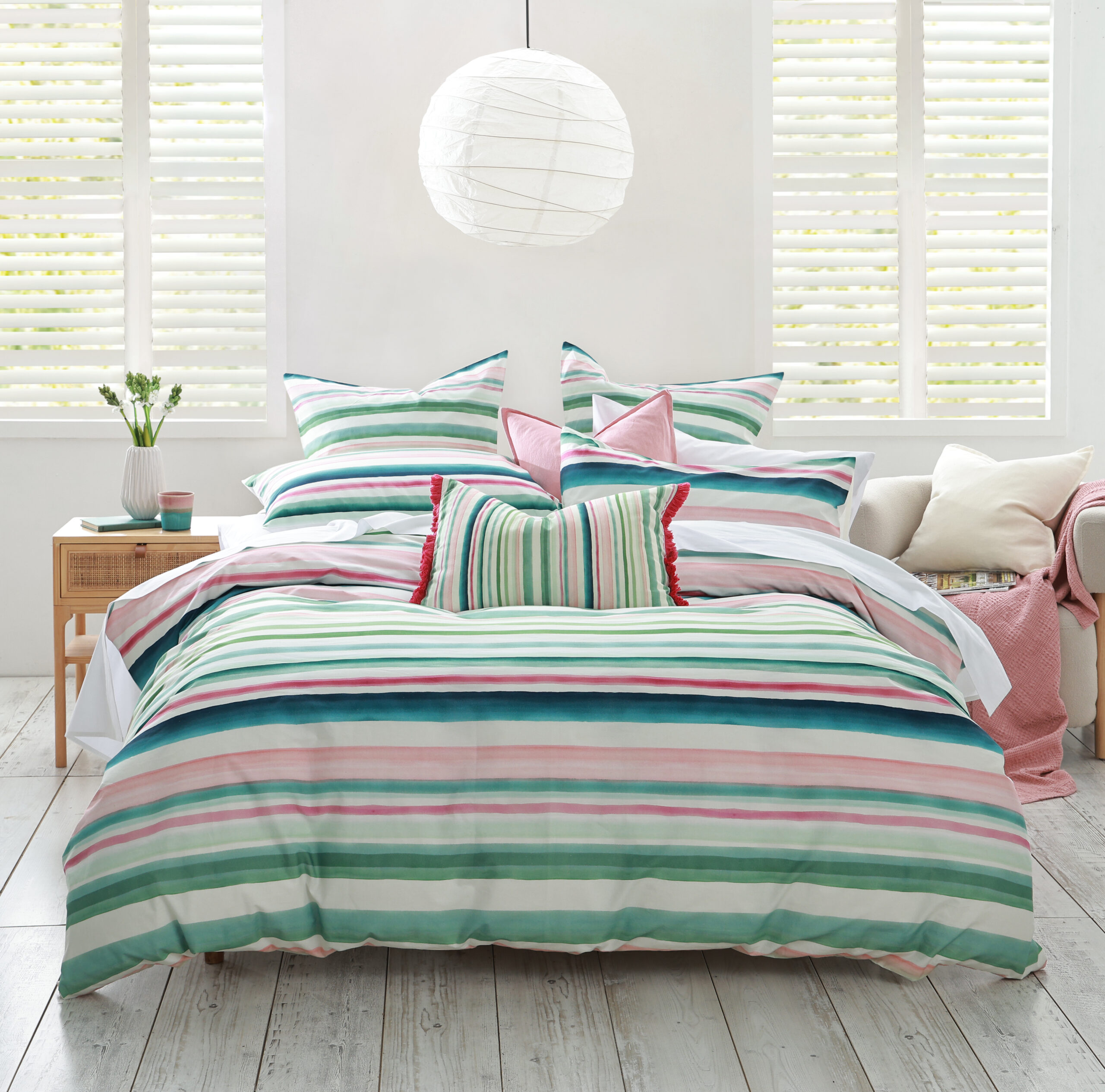 Freya Reversible Duvet Set
