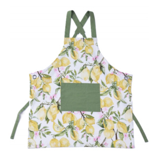 MM Linen Apron, Limone