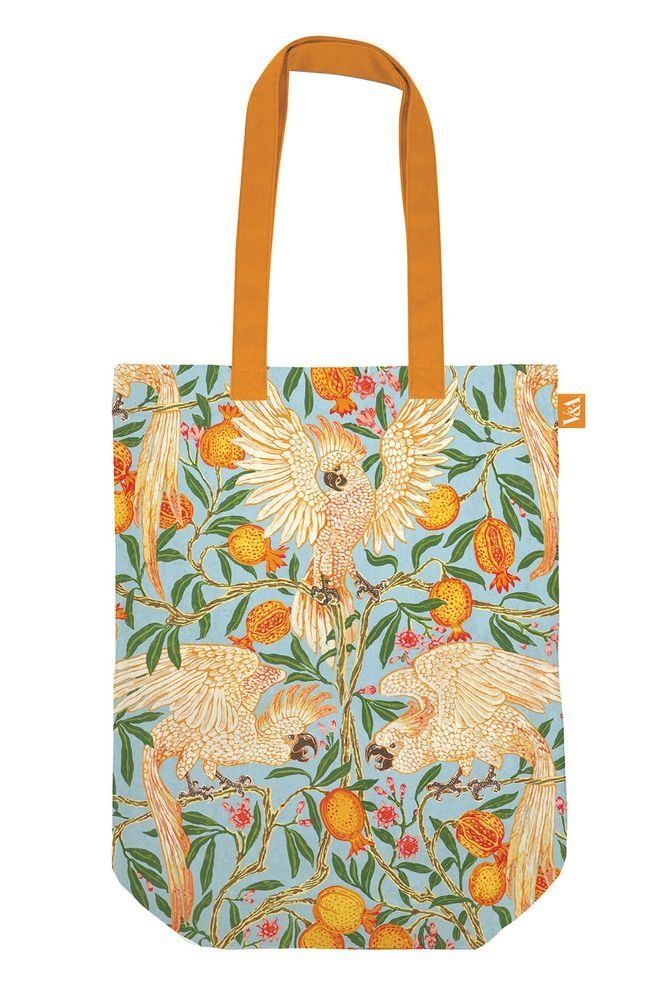Museums & Galleries Tote Bag: Cockatoo & Pomegranate - Image 2