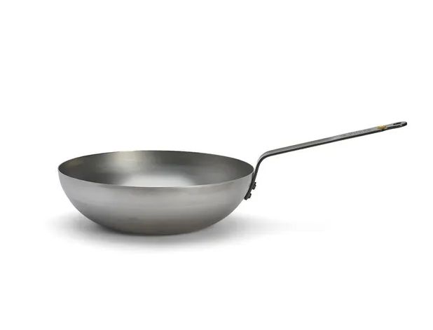 De Buyer Rounded Wok, Mineral B, 24cm - Image 5