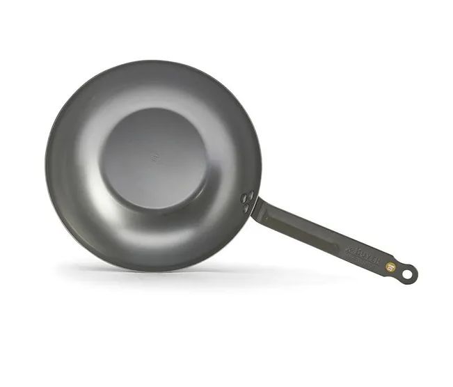 De Buyer Rounded Wok, Mineral B, 24cm - Image 4