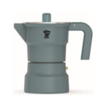 Pezzetti Solidexpress Aluminium Coffee Maker, Greenish Vigor, 6C